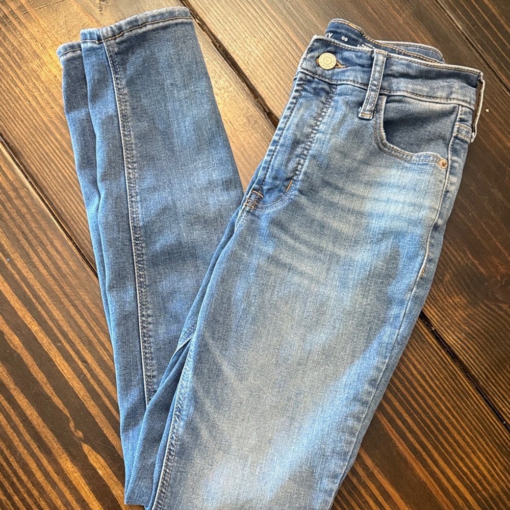 Old Navy Women's Skinny Jeans - Light Blue